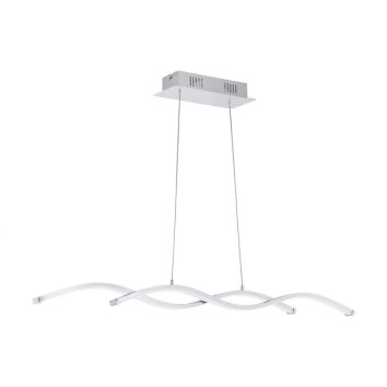 Eglo LASANA 2 Hanglamp LED Chroom, 2-lichts