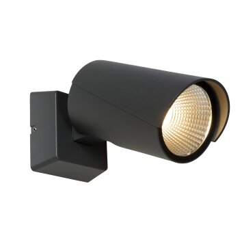 Lucide MANAL Muurspot LED Antraciet, 1-licht