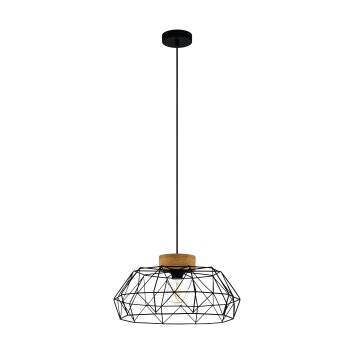 Eglo PADSTOW Hanger Bruin, Zwart, 1-licht