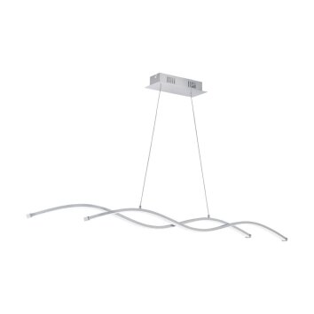 Eglo LASANA 2 Hanglamp LED Chroom, 2-lichts