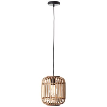 Brilliant Woodrow Hanglamp Bruin, 1-licht