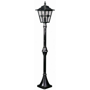 Albert 4136 Buiten staande lamp Zwart, Zilver, 1-licht