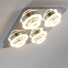 Lakeshore Plafondlamp LED Chroom, 8-lichts