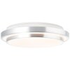 Brilliant Vilma Plafondlamp LED Zilver, Wit, 1-licht, Afstandsbediening, Kleurwisselaar