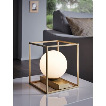 Eglo VALLASPRA Tafellamp Champagne, 1-licht