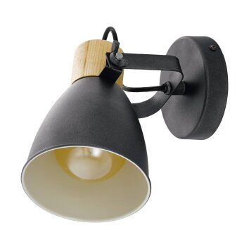 Eglo COSWARTH Spot Antraciet, Bruin, Wit, 1-licht