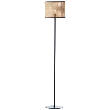 Brilliant Wiley Staande lamp Zwart, 1-licht