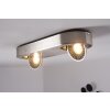 Granada Plafondlamp LED Nikkel mat, 2-lichts