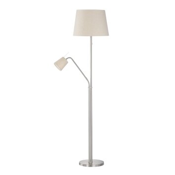 Honsel Layer Staande lamp Nikkel mat, 1-licht