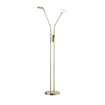 Honsel Dent Staande lamp LED Goud, 2-lichts