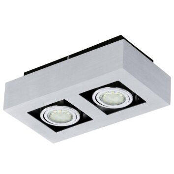 Eglo LOKE 1 Plafondlamp Aluminium