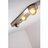 Granada Plafondlamp LED Nikkel mat, 3-lichts