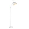 Globo ANITA Staande lamp Wit, 1-licht