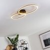 Johsa Plafondlamp LED Zwart, 2-lichts