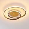 Leksund Plafondlamp LED Goud, 2-lichts