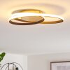 Leksund Plafondlamp LED Goud, 2-lichts