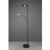 Trio Barrie Staande lamp LED Zwart, 2-lichts