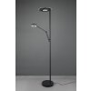 Trio Barrie Staande lamp LED Zwart, 2-lichts