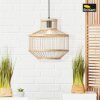 Brilliant Teva Hanglamp Bruin, Zwart, 1-licht