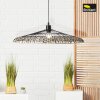 Brilliant Teva Hanglamp Bruin, Zwart, 1-licht