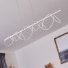 Jimma Hanglamp LED Wit, 8-lichts