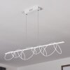 Jimma Hanglamp LED Wit, 8-lichts