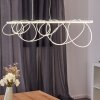 Jimma Hanglamp LED Wit, 8-lichts