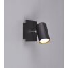 Trio Marley Spotlamp Zwart, 1-licht