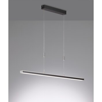 Fischer & Honsel  Vitan TW Hanglamp LED Zwart, 1-licht