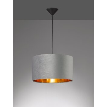 Fischer & Honsel  Aura Hanglamp Zwart, 1-licht