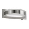 Fischer & Honsel  Puk TW Muurlamp LED Nikkel mat, 1-licht