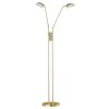 Fischer & Honsel  Pool TW Staande lamp LED Messing, 2-lichts, Bewegingsmelder