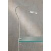 Fischer & Honsel  Raik Klemlamp LED Nikkel mat, 1-licht, Bewegingsmelder