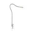 Fischer & Honsel  Raik Klemlamp LED Nikkel mat, 1-licht, Bewegingsmelder