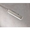 Fischer & Honsel  Raik Klemlamp LED Nikkel mat, 1-licht, Bewegingsmelder