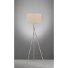 Fischer & Honsel  Wotan Staande lamp Nikkel mat, 3-lichts