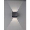 Fischer & Honsel  Wall Muurlamp LED Zwart, 2-lichts