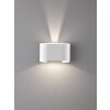 Fischer & Honsel  Wall Muurlamp LED Wit, 2-lichts