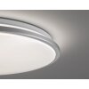 Fischer & Honsel  Jaso Plafondlamp LED Zilver, 1-licht