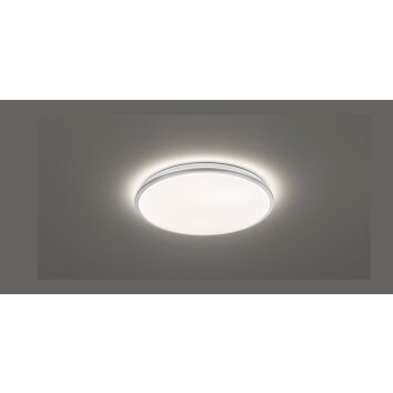 Fischer & Honsel  Jaso Plafondlamp LED Zilver, 1-licht