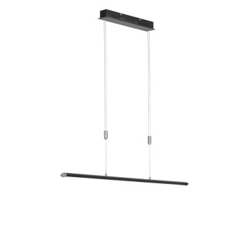 Fischer & Honsel  Beat TW Hanglamp LED Zwart, 1-licht