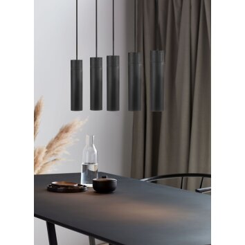 Nordlux TILO Hanglamp Zwart, 5-lichts