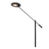 Lucide ANSELMO Staande lamp LED Zwart, 1-licht