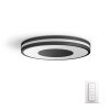 Philips Hue Ambiance White Being Plafondlamp LED Zwart, Wit, 1-licht, Afstandsbediening