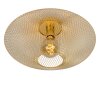 Lucide MESH Plafondlamp Goud, Messing, 1-licht