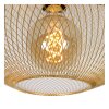 Lucide MESH Plafondlamp Goud, Messing, 1-licht