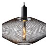 Lucide MESH Hanglamp Zwart, 1-licht