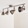 Nanlia Plafondlamp Grijs, Zilver, 4-lichts