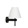 Lucide ROXY Muurlamp Zwart, 1-licht