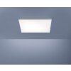 Leuchten-Direkt CANVAS Plafondlamp LED Wit, 1-licht, Afstandsbediening